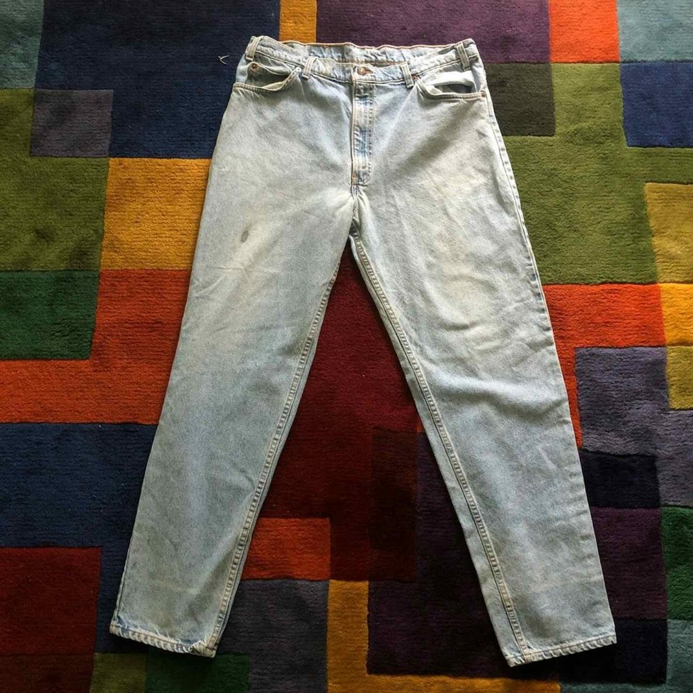 Vintage 1993 Levi’s 550 Orange Tab 38